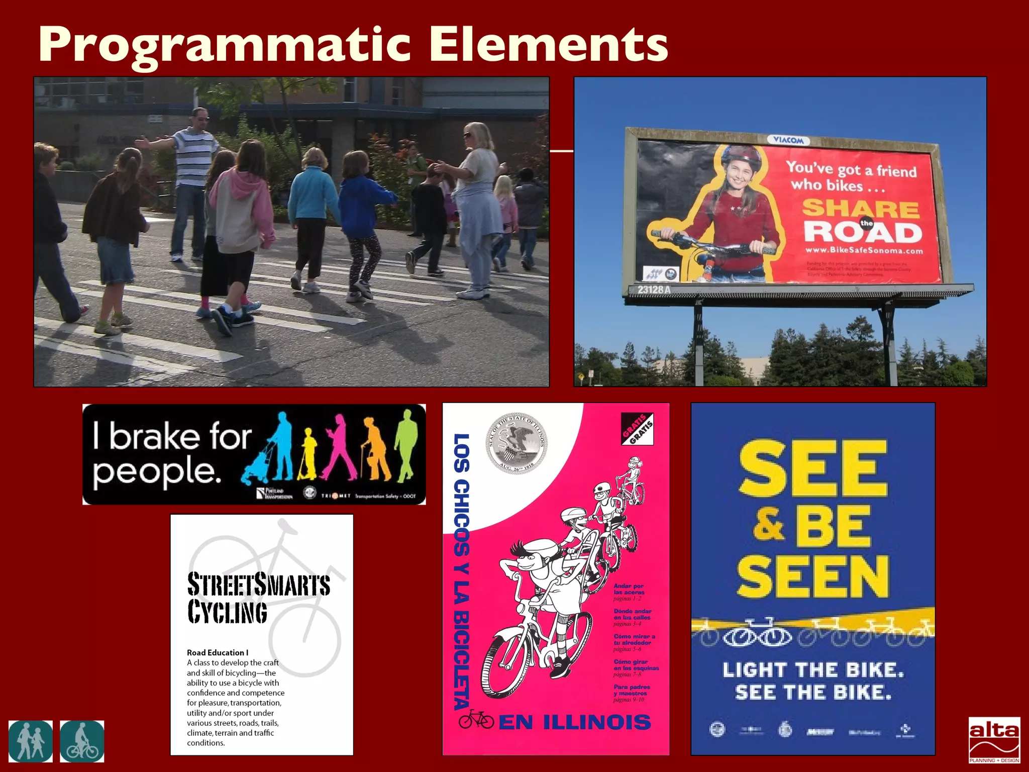 Programmatic Elements
 