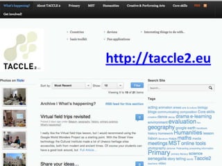http://taccle2.eu

 