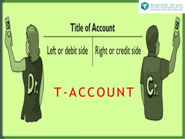t accounts accounting t account in accounting