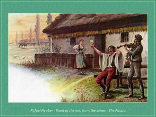 Rafael Neuber - Front of the inn, from the series - The Puszta
 