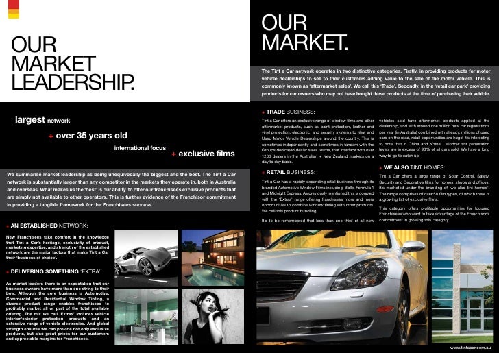 Franchise Brochure