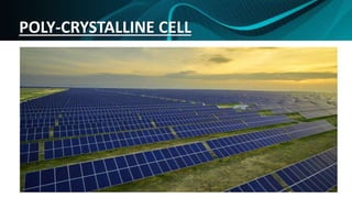 POLY-CRYSTALLINE CELL
 