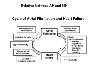Relation between AF and HF
 