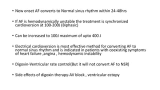 Cardioversion 100j TACHYARRHYTHMIAS mechanism powerpoint .pptx