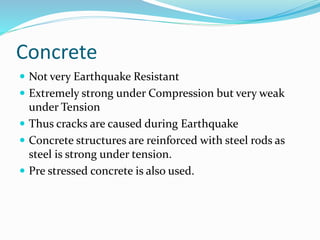 Tackle earthquake in engineering buildings | PPT