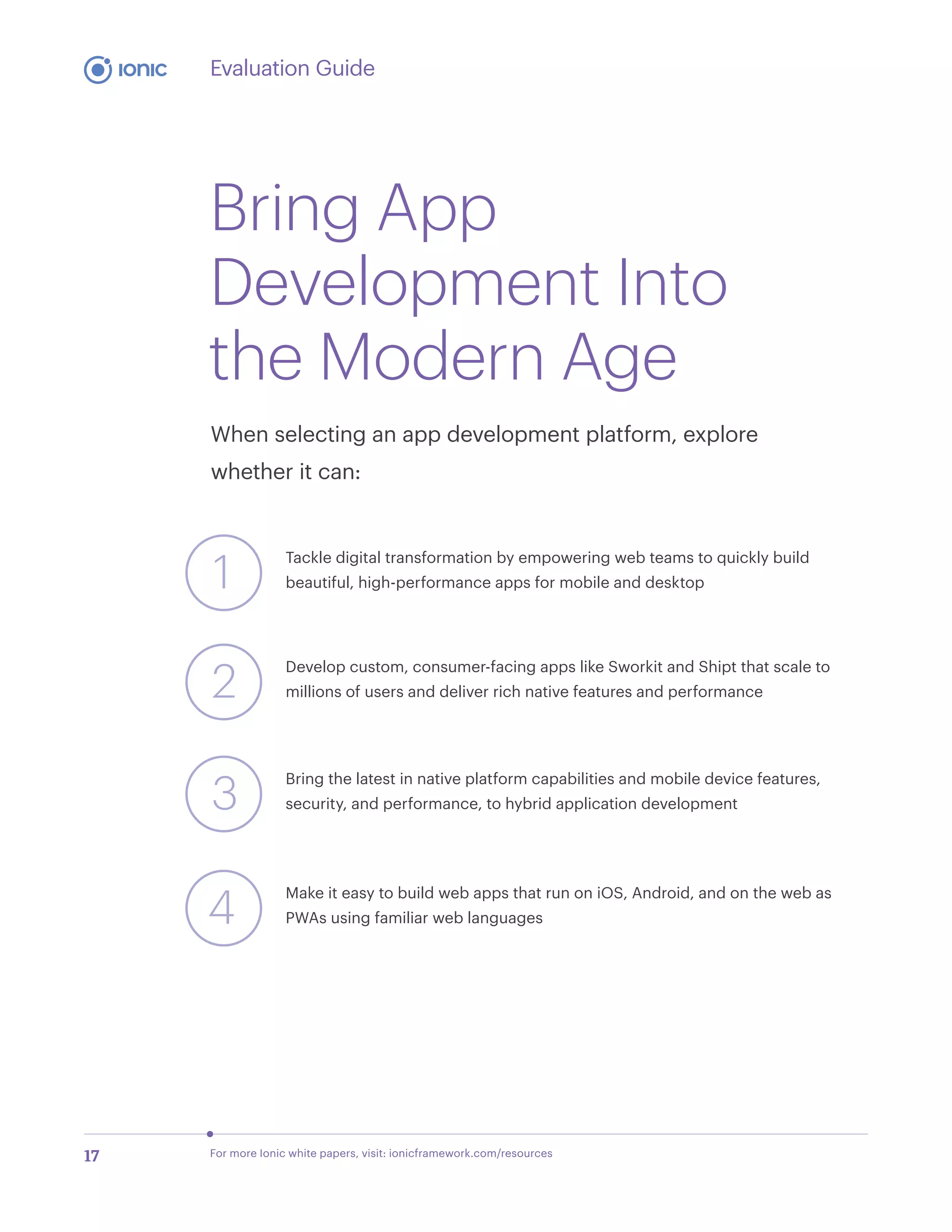 Tackling Enterprise App Development with Ionic | PDF