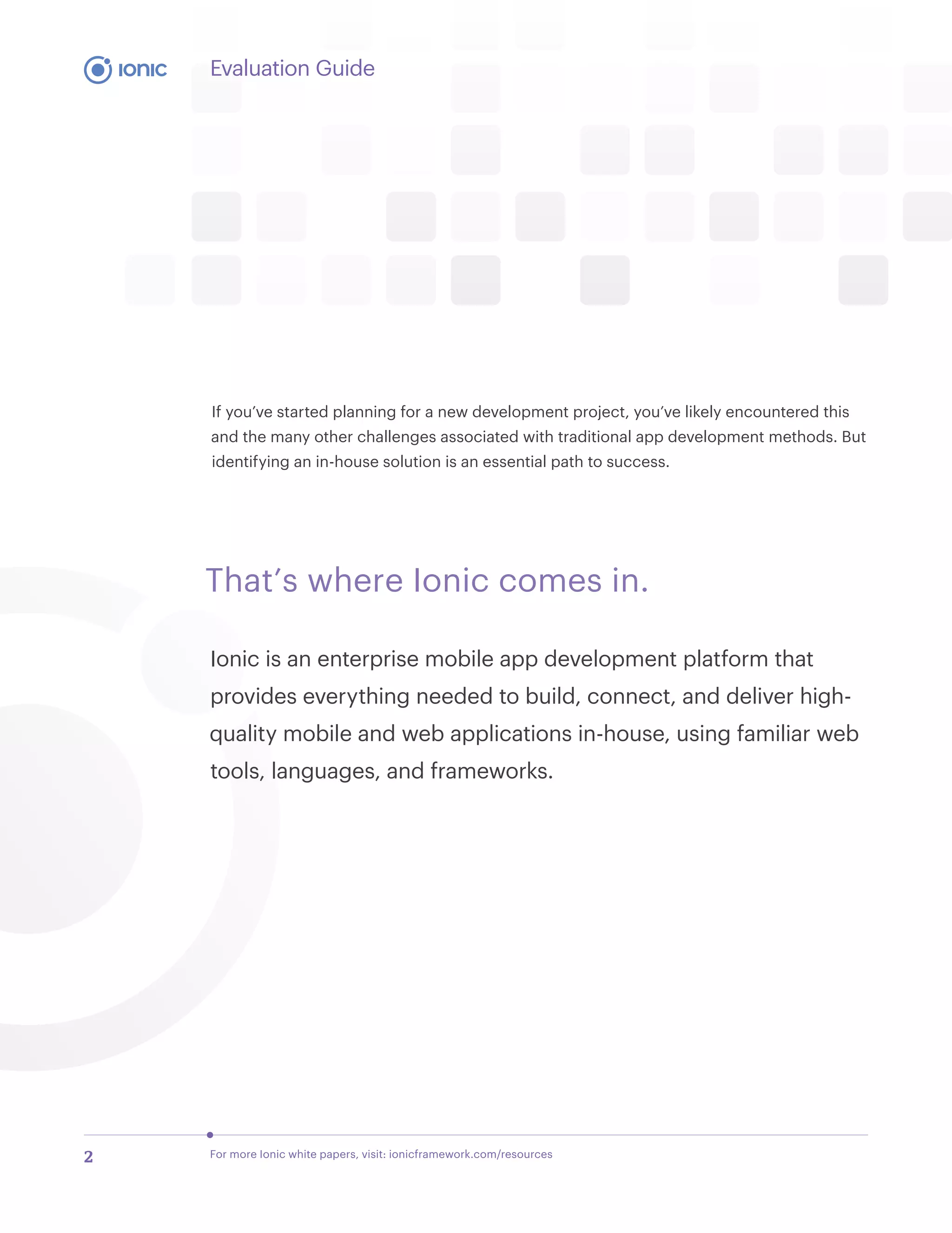 Tackling Enterprise App Development with Ionic | PDF