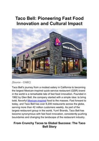 Taco Bell Pioneering Fast Food Innovation and Cultural Impact.pdf
