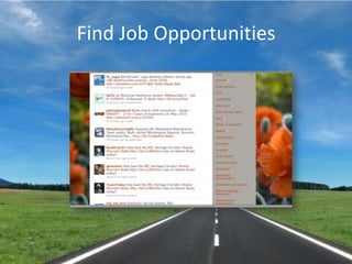 Connect with recruiters