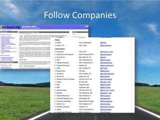 Develop relationshipsComplete your Profile
