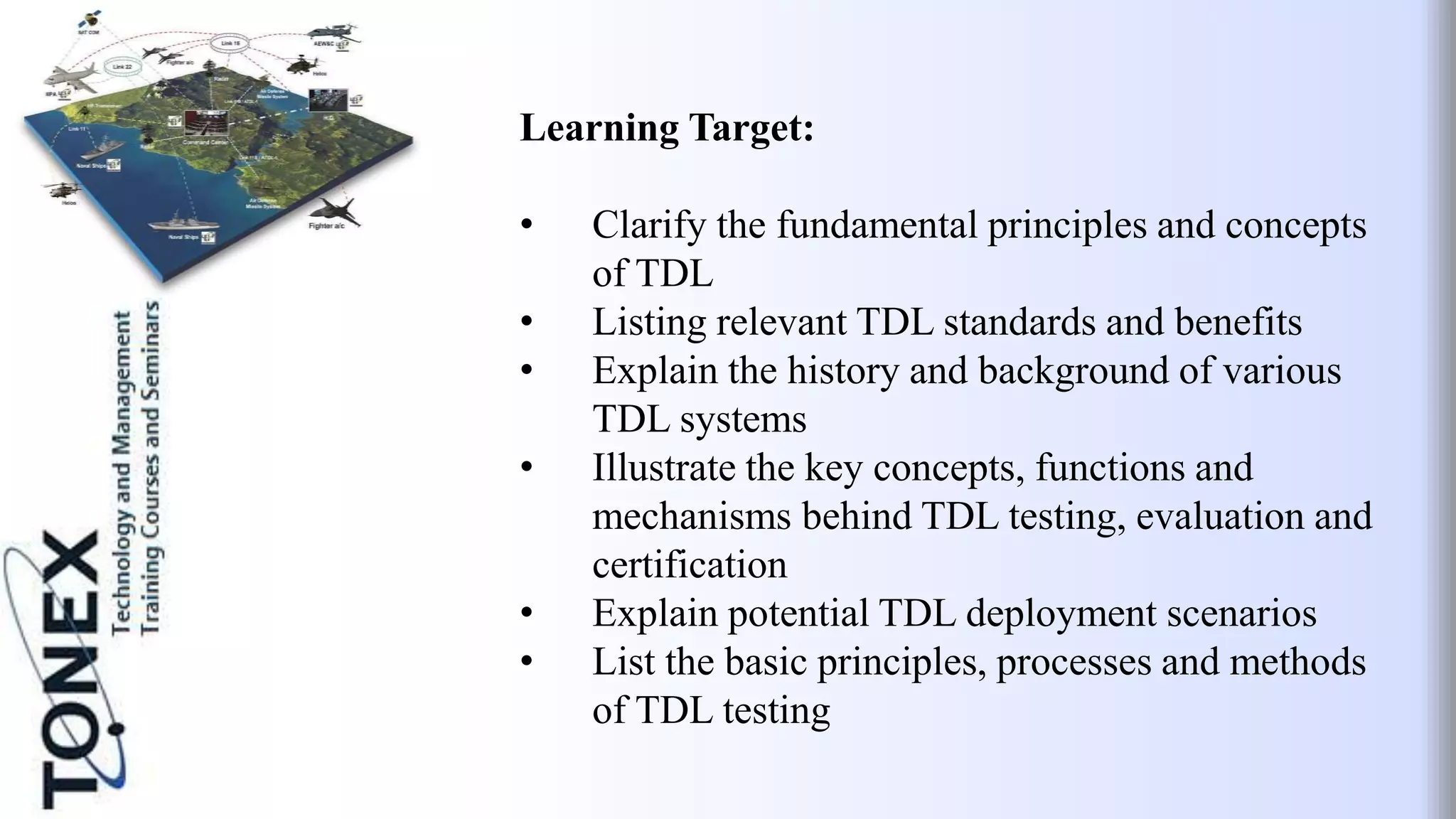 Fundamentals of Tactical Data Links (TDL) Testing | PPTX