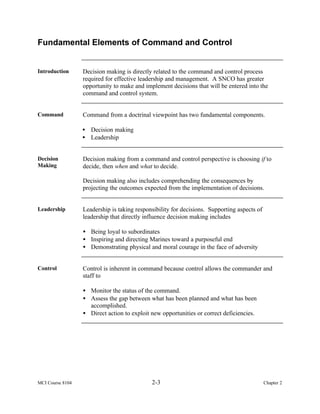 Tactical decision making | PDF