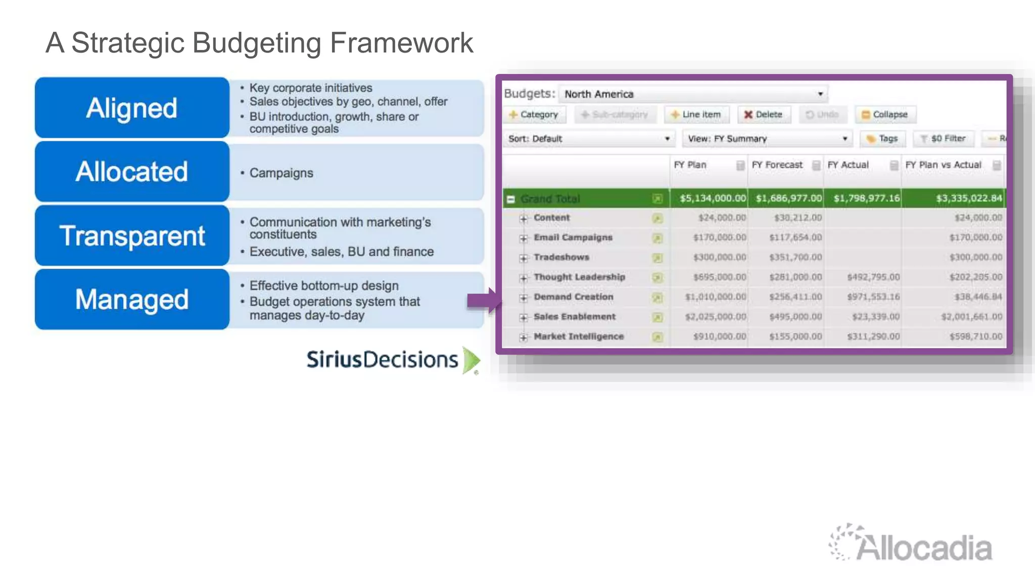 A Strategic Budgeting Framework
 