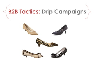 B2B Tactics: Drip Campaigns
 