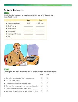 Tactics for listening basic - student book | PDF