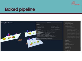 Baked pipeline
 