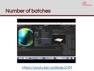 Number of batches
https://youtu.be/Jys5bdeJCtM
 
