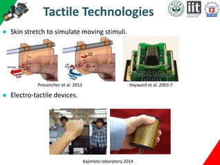Tectile Perception Tactile perception | PPTX