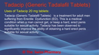 tadacip 20 mg tablets