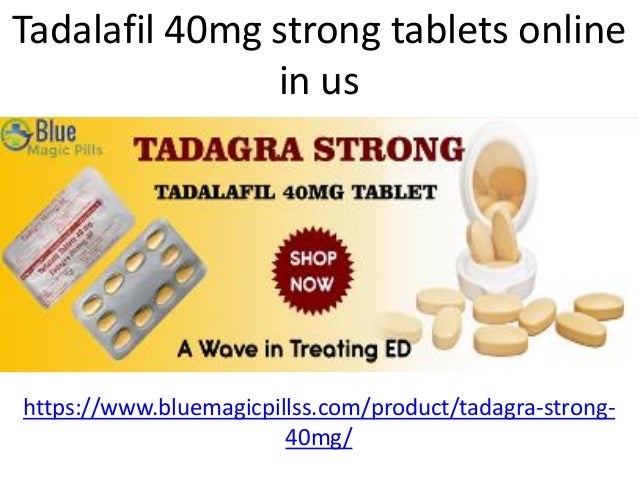 Tadalafil 40 Mg For Ed