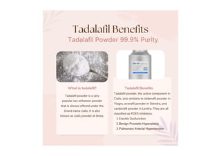 Tadalafil Powder Benefits-Aea.ltd.pdf