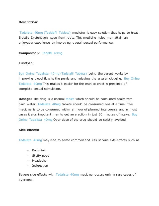 Tadala black 40mg online