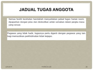 Tadbir urus perkhidmatan klinik kesihatan