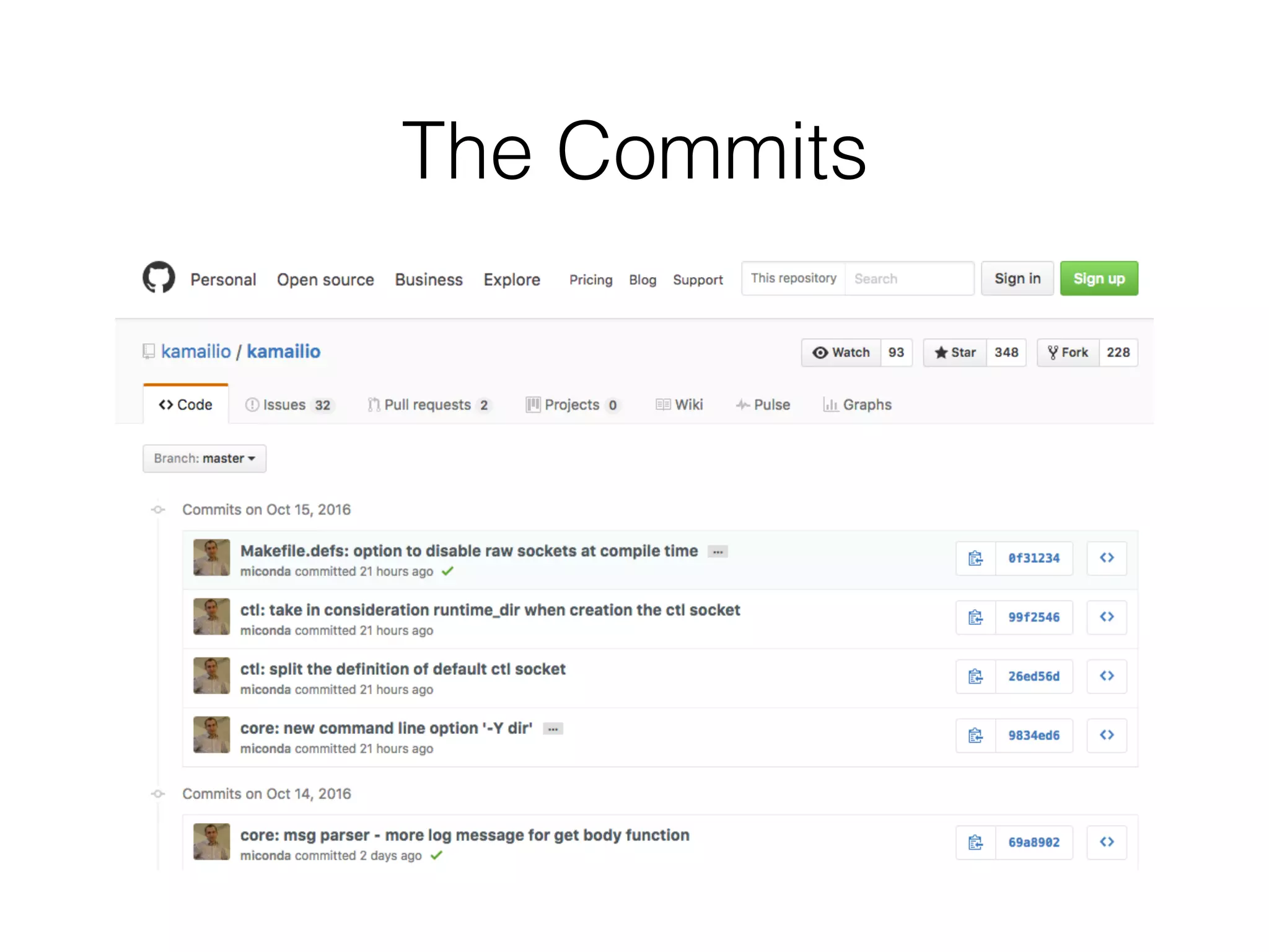 The Commits
 