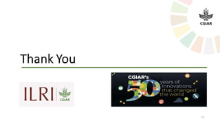 Transboundary animal diseases: Research and development priorities for resilient agrifood systems