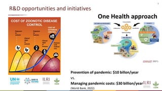 Transboundary animal diseases: Research and development priorities for resilient agrifood systems