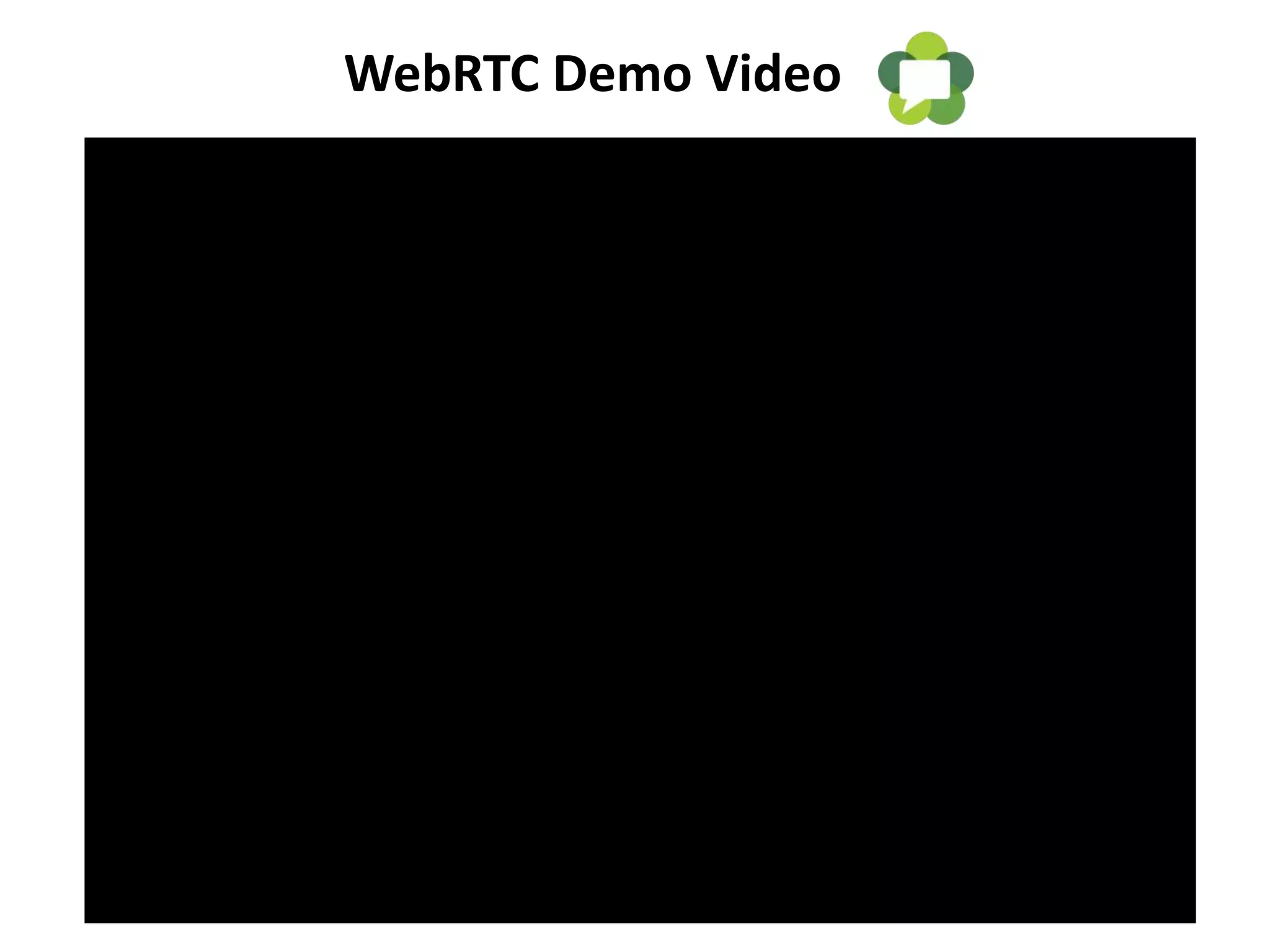 WebRTC Demo Video 
 