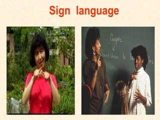 Sign  language 