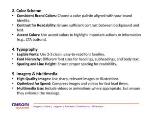 Home Page Layout, Page Design, Design Technique. | PPTX
