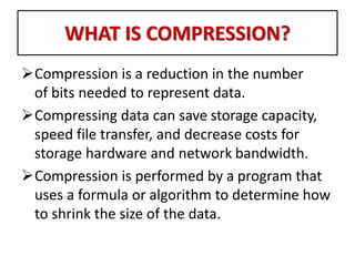 Audio and Video Compression