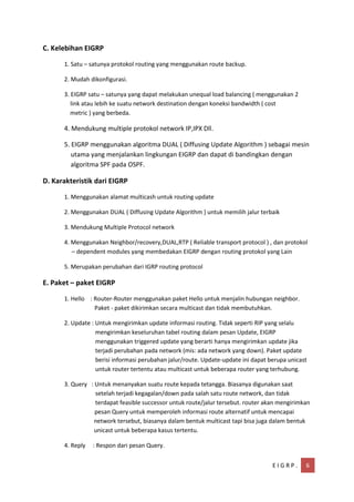 TA_EIGRP_Ari Analisa_2017/2018 | PDF