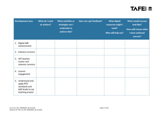 TAEPDD401_Skills Assessment Project document | DOCX