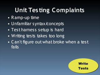 Test Driven Development With YUI Test (Ajax Experience 2008)