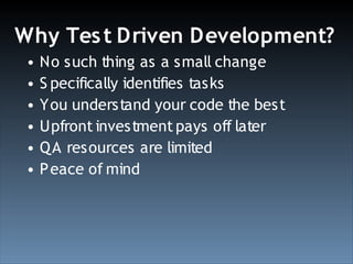Test Driven Development With YUI Test (Ajax Experience 2008)
