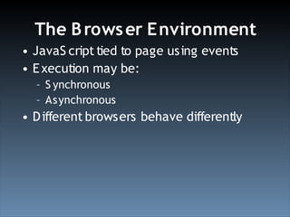 Test Driven Development With YUI Test (Ajax Experience 2008)