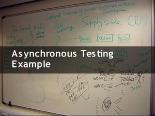 Test Driven Development With YUI Test (Ajax Experience 2008)