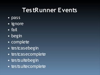 Test Driven Development With YUI Test (Ajax Experience 2008)