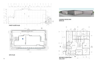 3736
FIRST FLOOR PLAN
SECOND FLOOR PLAN
CALL-OUT
SITE PLAN
LOADING DOCKS AND
DRIVE-IN
 