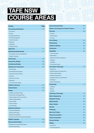 Tafe brochure | PDF