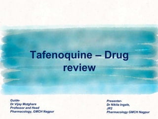 Tafenoquine PPT