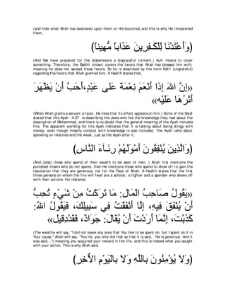 A compilation of the Abridged Tafsir Ibn Kathir Volumes 1 - 10  ( commentary of the meaning ) 