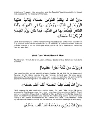 A compilation of the Abridged Tafsir Ibn Kathir Volumes 1 - 10  ( commentary of the meaning ) 