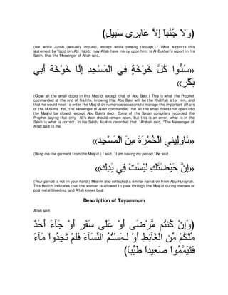 A compilation of the Abridged Tafsir Ibn Kathir Volumes 1 - 10  ( commentary of the meaning ) 