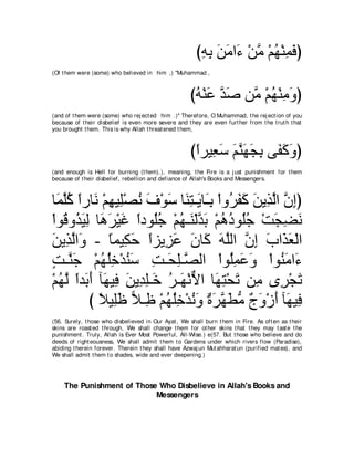 A compilation of the Abridged Tafsir Ibn Kathir Volumes 1 - 10  ( commentary of the meaning ) 