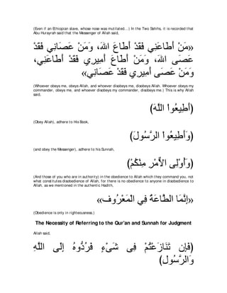A compilation of the Abridged Tafsir Ibn Kathir Volumes 1 - 10  ( commentary of the meaning ) 