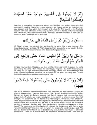 A compilation of the Abridged Tafsir Ibn Kathir Volumes 1 - 10  ( commentary of the meaning ) 